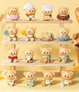 Butterbear Baked with Love Series Mini Figures 3-Pack Chubby Face 9 cm Display (6)