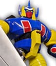 Magne Robo Gakeen Dynamite Action Action Figure Ga-Keen Ver. 2 17 cm