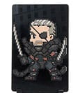 Metal Gear Solid 2 FiGGYZ Magnet Collectible Solidus Snake 11 cm