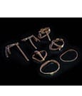Mythic Legions: All Stars 6 Action Figure Accessorys Belts Pack (Brown)