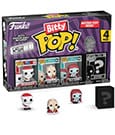 Nightmare Before Christmas Bitty POP! Vinyl Figure 4-Pack Santa Jack 2,5 cm