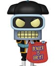 Futurama Pop! Animation Vinyl Figure Bender (Matador) 9 cm