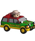 Jurassic Park Bitty POP! Ride Vinyl Figure Jurassic SUV w/Dr. G 2,5 cm