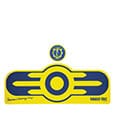 Fallout Desk Pad & Coaster Set Vault-Tec