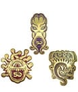 Dungeons & Dragons Pin Badge Set 50th Anniversary