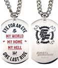 Fast & Furious Dog Tags with ball chain