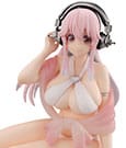 Super Sonico Noodle Stopper PVC Statue Super Sonico Summer Memories Ver. 11 cm