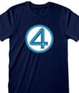 Fantastic 4 T-Shirt Emblem Size XL