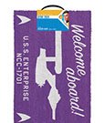 Star Trek Doormat Welcome Aboard 40 x 60 cm