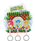 Sonic the Hedgehog Key rack incl. 3 key rings
