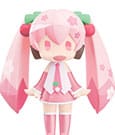Character Vocal Series 01: Hatsune Miku HELLO! GOOD SMILE Action Figure Sakura Miku 10 cm