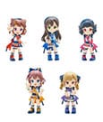 BanG Dream! Poppin'Party PalVerse PVC Figures 9 cm Assortment (6)