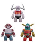 Mazinger Z Brickroid Action Figure Mechanical Beasts Set 1 5 cm