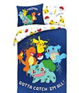 Pokémon Duvet Set Ver. 10 140 x 200 cm / 70 x 90 cm