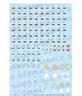 Megami Device M.S.G. Plastic Model Kit 1/1 Puni Mofu Kin Xiao Eye Decal Set