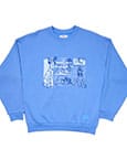 Disney by Loungefly Sweatshirt Unisex Dogs & Cats Oversized Crewneck Size XXL