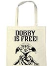 Harry Potter Tote Bag Dobby Is Free