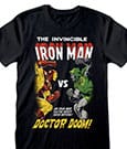 Marvel  T-Shirt Iron Man vs Doom Size XL