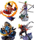 One Piece Petitrama PVC Mini Statue Logbox Re Birth Wano Kuni Vol. 1 Set 9 cm