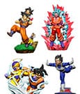 Dragonball Super Dracap Trading Figure 4-Pack Re: Birth Limit Breaking Ver. 8 cm