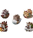 One Piece Yuracolle  Series Trading Figure Grand Line 6 cm Assortment (6)