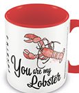 Friends Coloured Inner Mug You are my Lobster