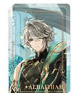 Genshin Impact Acryl Ornament with Glitter: Alhaitham 10 cm
