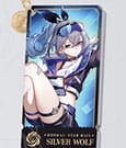 Honkai: Star Rail Character Acrylic Keychain Silver Wolf 9 cm