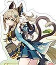 Genshin Impact Inazuma Theme Series Character Acryl Figure: Kirara 14 cm