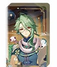 Genshin Impact Acryl Ornament with Glitter: Baizhu 8,5 cm