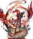Genshin Impact Acrylic Phone Stand Diluc 17 cm