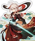 Genshin Impact Inazuma Theme Series Character Acryl Figure: Kaedehara Kazuha 14 cm