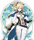 Genshin Impact Mondstadt Theme Series Character Acrylic Figure Jean 14 cm