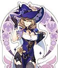 Genshin Impact Mondstadt Theme Series Character Acrylic Figure Lisa 14 cm