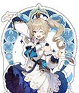 Genshin Impact Mondstadt Theme Series Character Acrylic Figure Barbara 14 cm