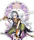 Genshin Impact Mondstadt Theme Series Character Acrylic Figure Razor 14 cm