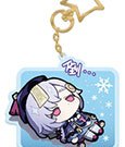 Genshin Impact Q Version Sticker Series Acrylic Keychain Qiqi 9 cm