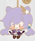 Genshin Impact Character Metal Keychain Keqing 