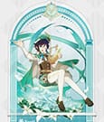 Genshin Impact Acrylic Phone Stand Venti 17 cm