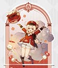 Genshin Impact Acrylic Phone Stand Klee 17 cm