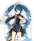 Genshin Impact Liyue Theme Series Character Acryl Figure: Xingqiu 14 cm