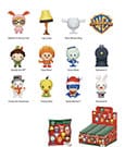 Warner Brothers PVC Bag Clips WB Christmas Series 1 Display (24)