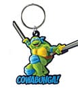 Teenage Mutant Ninja Turtles Soft Touch PVC Bag Clip Leonardo
