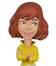 Teenage Mutant Ninja Turtles (Classic) Head Knocker Bobble-Head April O'Neil 20 cm