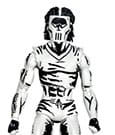 Teenage Mutant Ninja Turtles Action Figure Casey Jones Black & White 18 cm