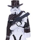 Original Stormtrooper Figure The Good,The Bad and The Trooper 18cm