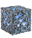 Minecraft Replica Illuminating Diamond Ore Cube 10 cm