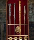 Harry Potter Four Character Wand Display