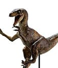 Jurassic Park Prime Collectibles Statue 1/10 Velociraptor Jump 21 cm