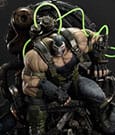 DC Comics Throne Legacy Collection Statue Statue 1/4 Batman Bane on Throne Deluxe Bonus Version 61 cm